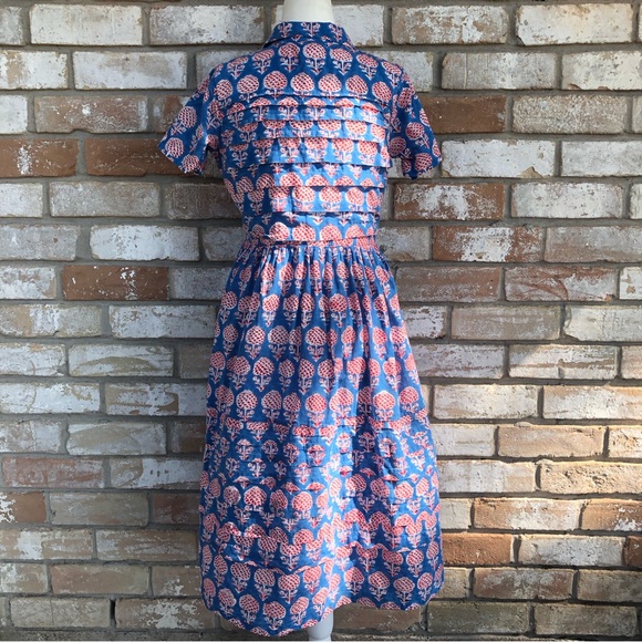 Inde Rooh Ruffled Dress sz M - Picture 10 of 13